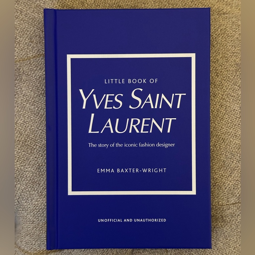 Yves Saint Laurent Coffee Table Book